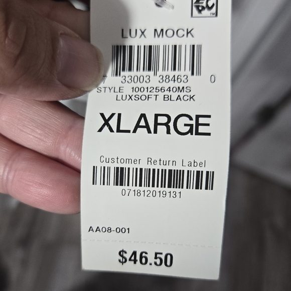 KAREN  SCOTT  CHIC  LUX SOFT  MOCK  NECK  SWEATER  PULLOVER TOP  Sz XL  NWT - Picture 3 of 9